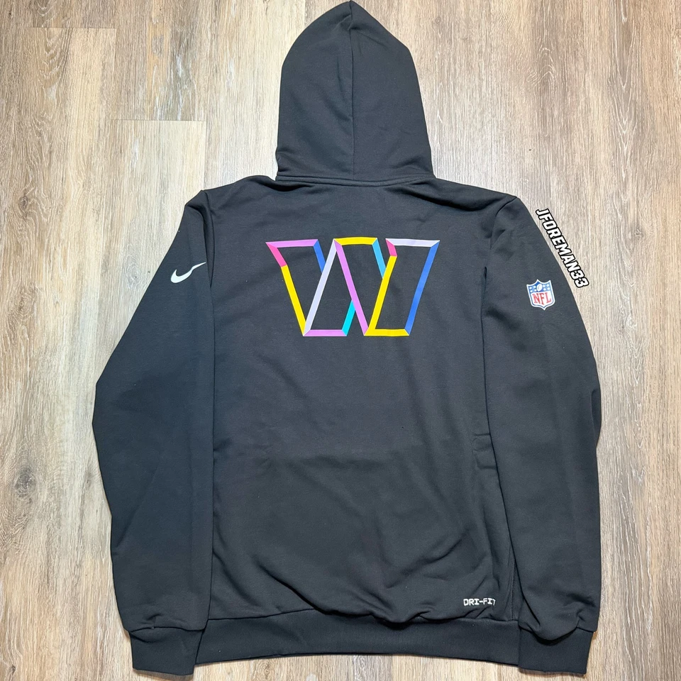Washington Commanders Crucial Catch Authentic Sideline Standard Issue Hoodie - Image 2 of 4