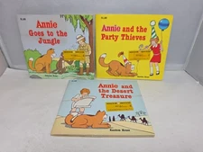 Annie Mini Storybooks Lot Of 3 Random House 1982 Vintage Excellent Condition 