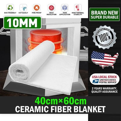 1pcs Ceramic Fiber Exhaust Muffler Mat Automobile Accessories Easy to cut 10mm T