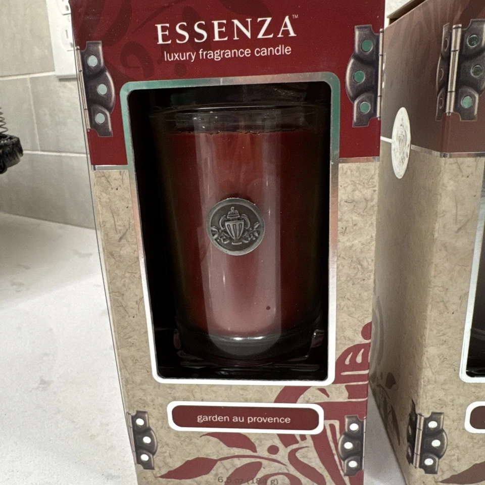 Essenza роскошь аромат свечи сад Прованс и гранат Fuji яблоко новый - Изображение 2 из 4