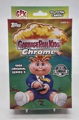 2022 Topps Chrome GARBAGE PAIL KIDS 1986 Original Series 5 Hanger Box New Sealed