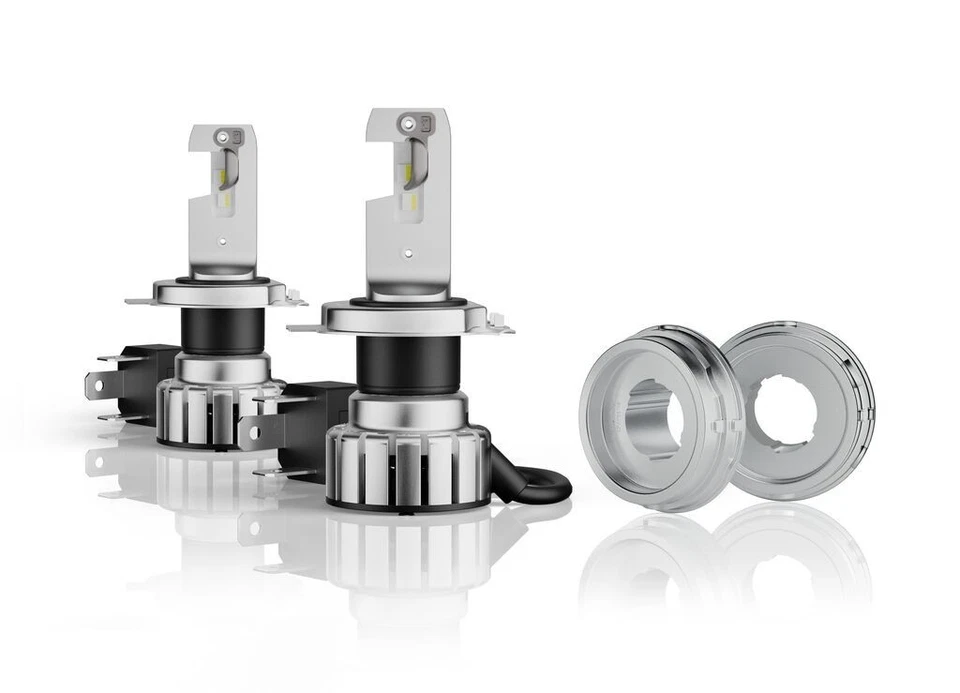 2x OSRAM H4 + R2 NIGHT BREAKER LED VINTAGE Warmweiß Gelb 3000K Straßenzulassung - Bild 4 von 4