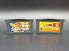 GBA Dragon Ball Z The Legacy of Goku I II 1 2 Game Boy Advance 2 Games Authentic