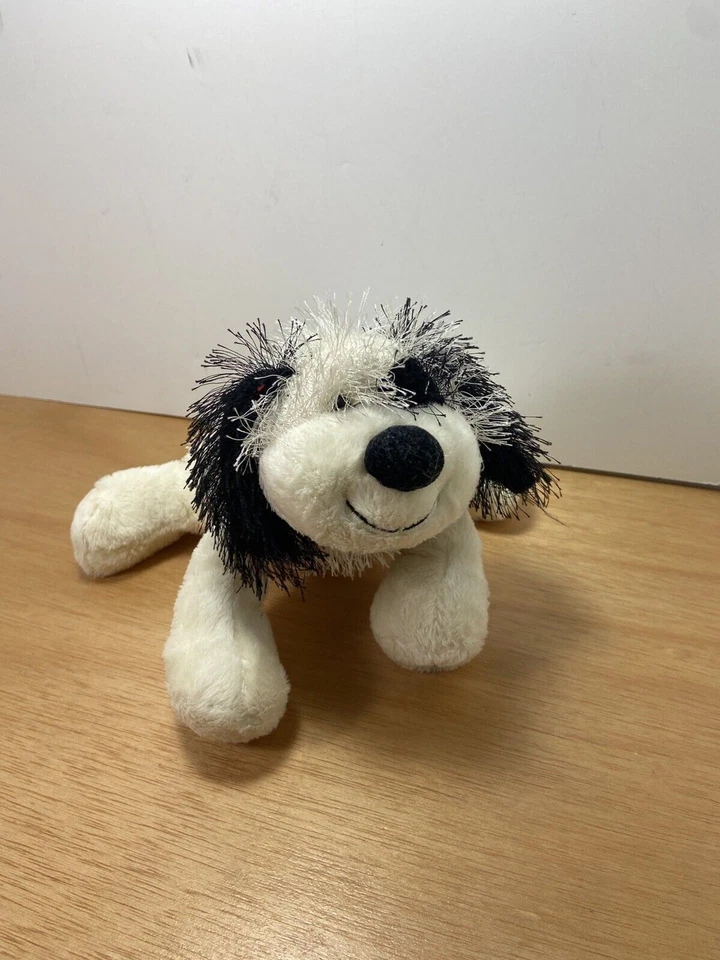 Ganz Webkinz Black and White Cheeky Dog M192 Plush No Code Puppy Plush - Image 3 of 4