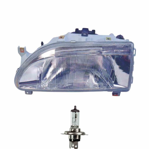 Scheinwerfer Links Halogen H4 FüR Renault 19 II Cabriolet Chamade Inkl. Lampen-image