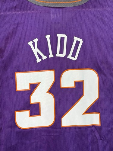 Champion NBA Phoenix Suns Jason Kidd #32 Basketball Trikot Lila Herren Gr. 44 - Bild 7 von 9