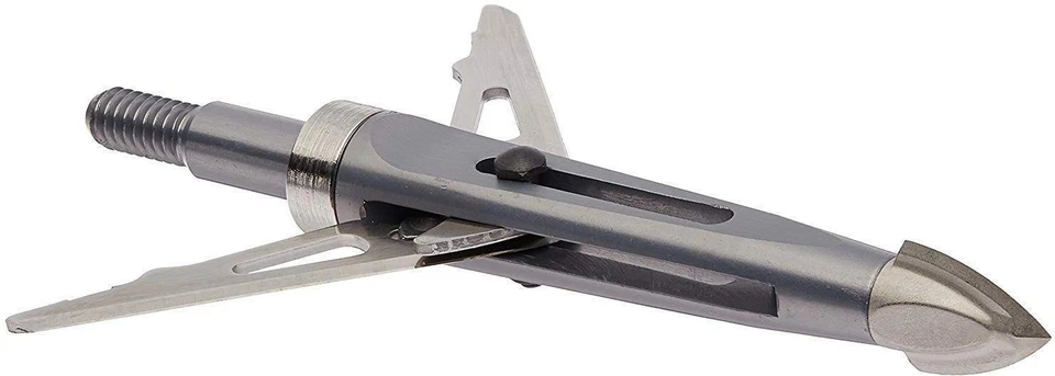 NAP Killzone Cabezales Anchos Mecánicos 2 Hojas 2 Pulgadas Corte 100 Granos Paquete de 3 Foto 2 de 4