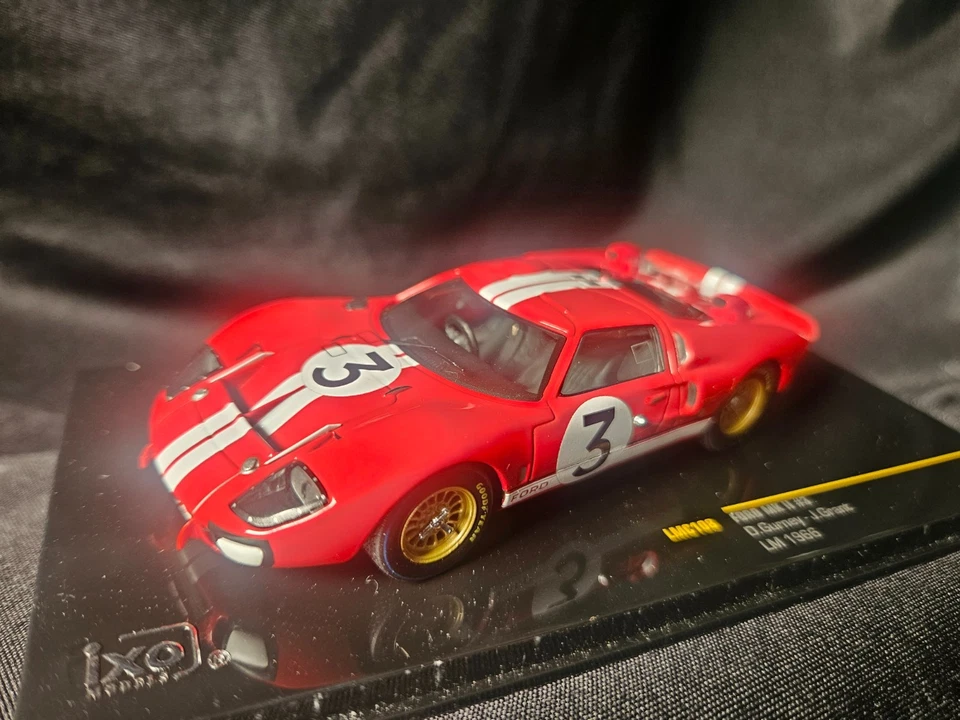 Ford MK II #3 LM Gurney/Grant 1966 modelos ixo escala 1:43 Inv. #3884 Foto 3 de 4