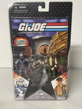 G.I. Joe 25th Anniversary Cobra Commander & Gung Ho Comic Pack 2008 Rare