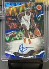 2025 Topps Chrome McDonald's AJ Dybantsa Winning Tags Auto Blue RayWave