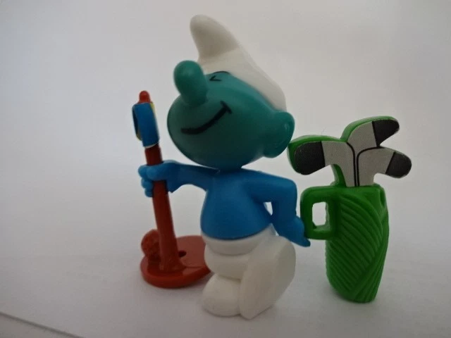K02 n.064 - Die Sportschlümpfe " Schlumpf als Golfer - Bild 1 von 1