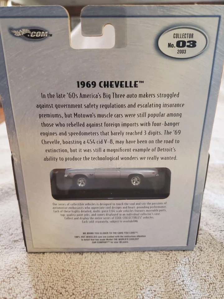 Chevelle SS 396 plateado Hot Wheels Car Culture 69 Foto 2 de 2