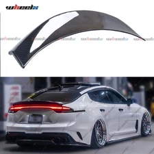 Carbon Fiber Highkick Duckbill Trunk Spoiler Wing Lip For 2018-2023 Kia Stinger