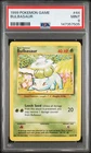 1999 POKEMON BASE SET UNLIMITED #44 BULBASAUR PSA 9