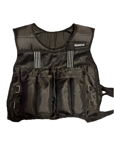 Reebok Weighted Exercise/Deep Pressure Vest W/8 Removable Weights (2.5lb Ea)