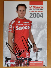 Autogrammkarte Andreas Matzbacher 1982-2007 Autogramm Radsport