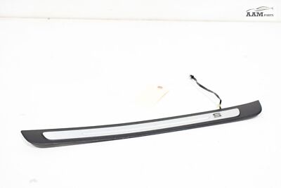 2012-2018 AUDI A7 QUATTRO FRONT LEFT DOOR SILL SCUFF ILLUMINATED COVER TRIM OEM