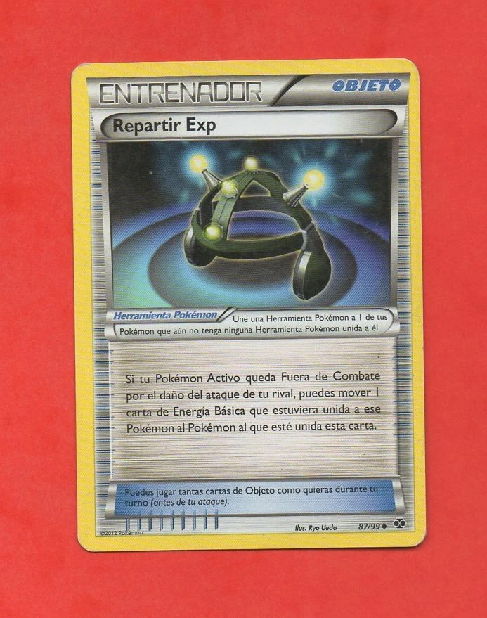 Pokemon Entrenador 87/99 - Repartir EXP (A7264) Carta Individual