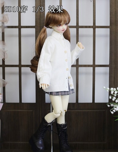 JK sanfter Pullover 1/4 1/3 elegante Strickjacke DDMSD kumako BJD Puppenkleidung - Bild 3 von 22