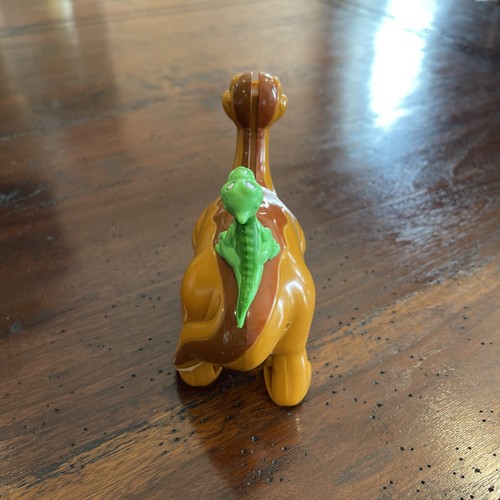 Vintage U-Drive The Land Before Time Little Foot Piggy Bank Plastic Toy - Picture 5 of 10