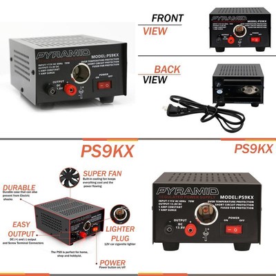 Pyramid Bench Power Supply | Ac-To-Dc Power Converter | 5 ...