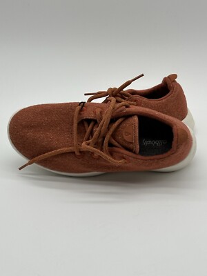 Allbirds Merino Wool Runners Diablo Orange Lace Tie‎ Sneakers  Size 9 Allbirds Merino Wool Runners Diablo Orange Lace Tie Sneakers  main image 3