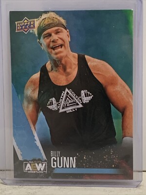 BILLY GUNN 2021 Upper Deck FIRST EDITION AEW Base Card #72