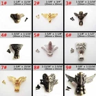 4pcs Decorative Jewelry Chest Box Wooden Case Feet Leg Corner Protector Guard