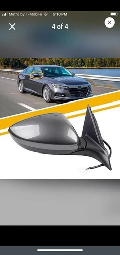Dasbecan Honda Accord Side Mirror 