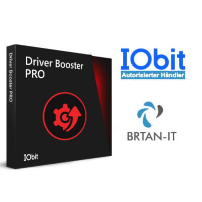 IObit Driver Booster 13 PRO für 3 PCs - Updates für 1 Jahr-Dauerlizenz- kein ABO