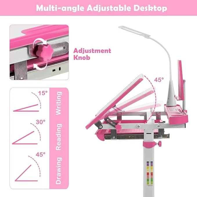 Gymax height adjustable desk online