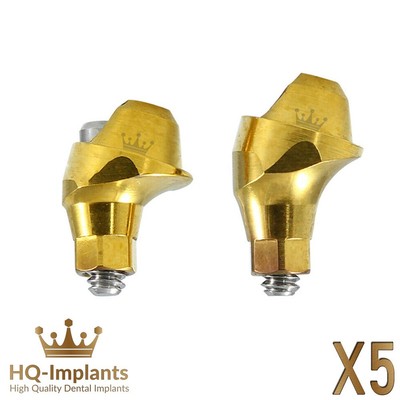 Q5 Angular 17° Multi Unit 1.6 Screw Platform NP Conical Connection 2.25 Dental