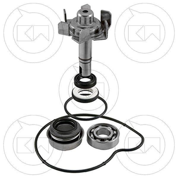 Reparatursatz Wasserpumpe Yamaha Tmax T-Max T Max 500 Baujahr 2002-image