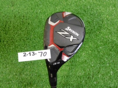 Srixon ZX 19* Left Hand 3 Hybrid Rescue Riptide 80g 5.5 Regular Graphite 