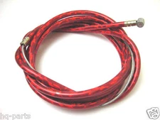 Bicycle MTB Brake Cable Double Sheath Housing 60" x 68" Chile Red