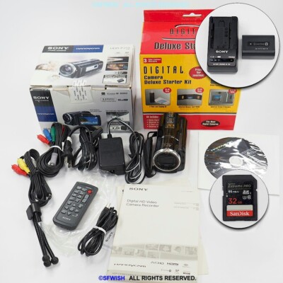 SONY HDR-PJ10 Camcorder w/Projector FULL HD *PLEASE READ!*