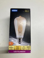 Xavax - 112877 Led-Filament, E27, 400Lm, 35W, Vintagelampe