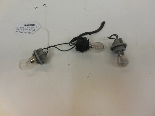 95-97 Infiniti J30 OEM cuarto de conductor izquierdo panel bombilla luz trasera arnés enchufes Foto 2 de 4