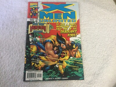 1999 X-MEN UNLIMITED #24 VOL.1 MARVEL COMIC BOOK New old stock