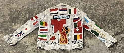 FIFA Flags Soccer Jean Jacket 