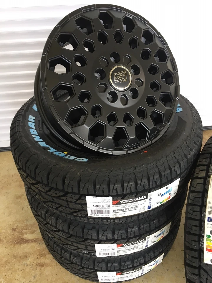 Kompletträder 16" Offroad Ducato Jumper Boxer Light 5x118 MSW99 Yokohama AT G015 - Bild 4 von 4