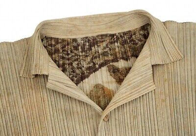 Pleats Please Issey Miyake Tiger Cat Long sleeve shirt size Pleats Please Issey Miyake Tiger Cat Long sleeve shirt size