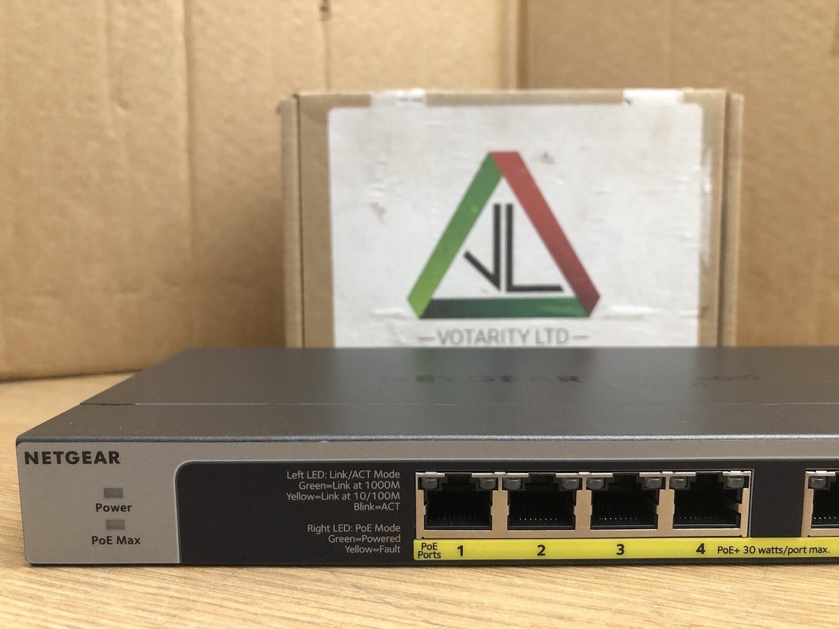 【新品未開封】NETGEAR GS108PP GS108PP | Ethernet Unmanaged Switches | NETGEAR