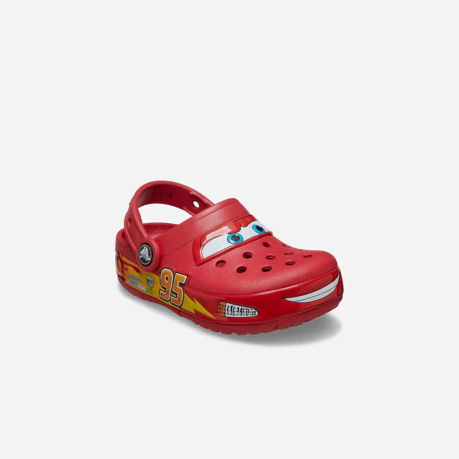 Crocs Classic Clog Lightning McQueen - (Sizes 5-13) - Ships FAST - FREE SHIP