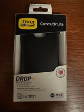 OtterBox moto g power  (2021) Commuter Case Black  77-82258