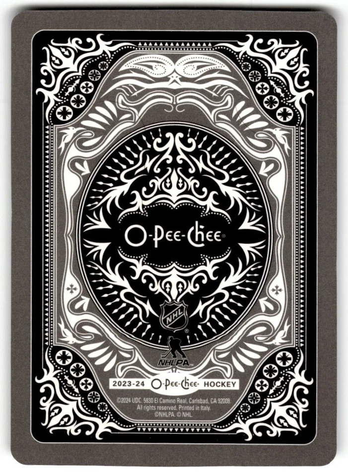 2023-24 O-Pee-Chee Playing Cards Kyle Connor #4C Winnipeg Jets - Image 2 of 2