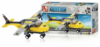 SLUBAN-SERIE AVIATION-SET COSTRUZIONI AEREO DA 