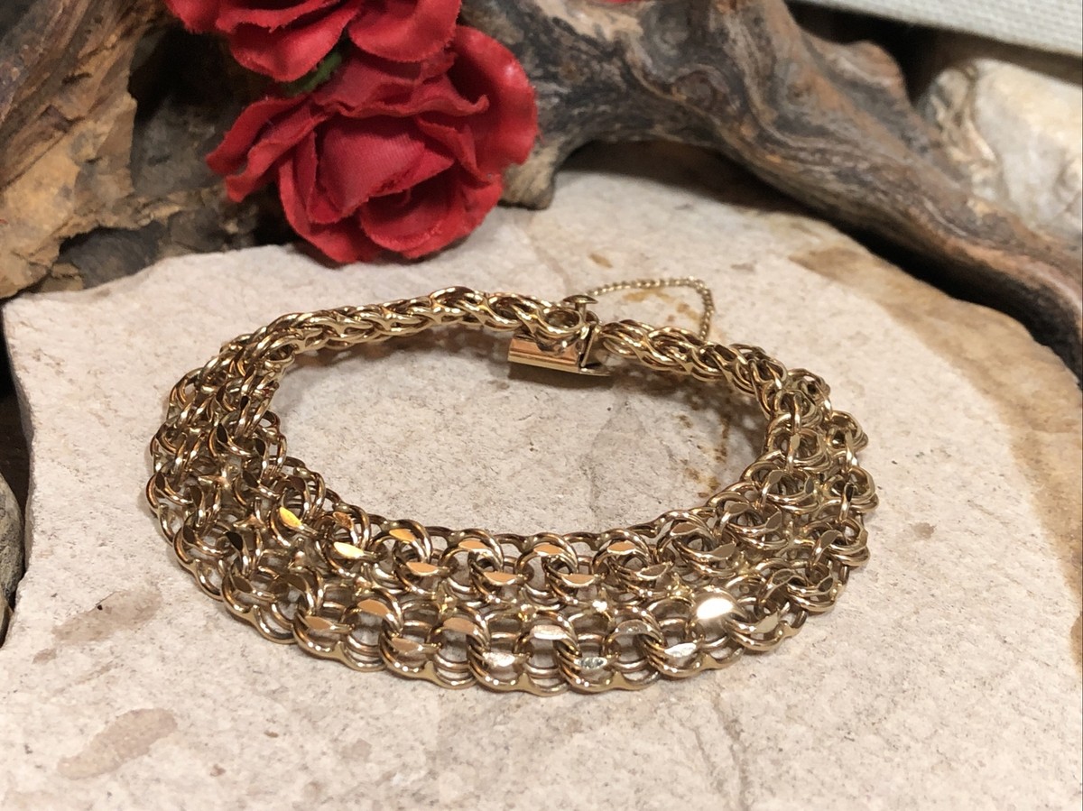 アクセサリー 60s German Vintage Double Chain Bracelet Vintage Double Link Bracelet – Heath And Furrow