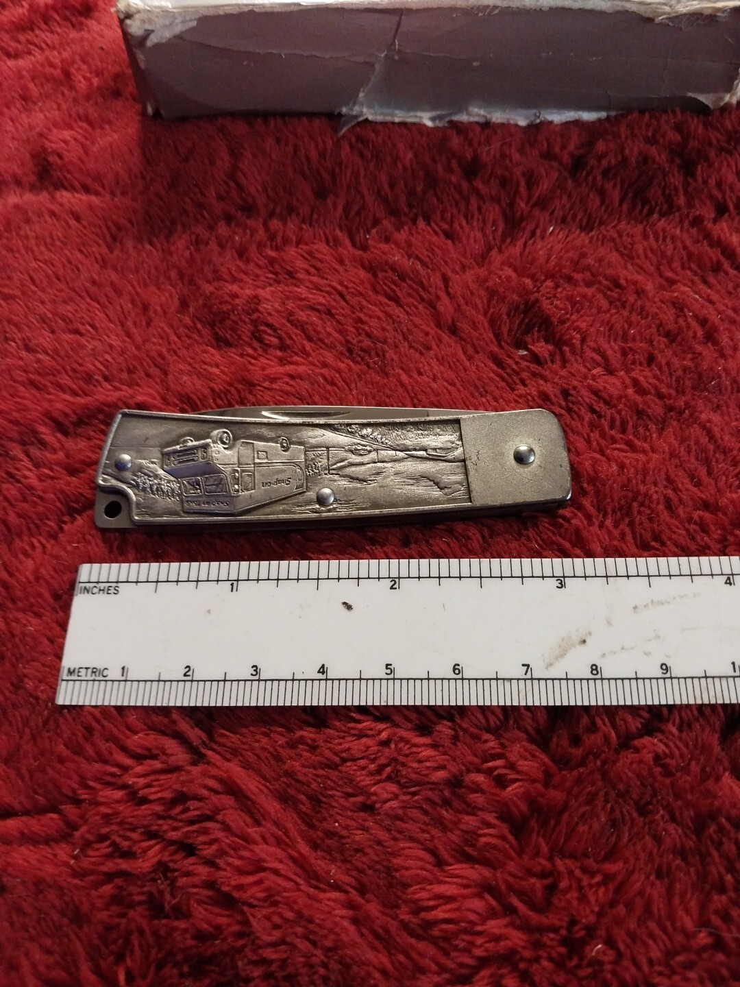 Vintage Kershaw Pocket Knife Japan Snap On Tools Gents Old Timers