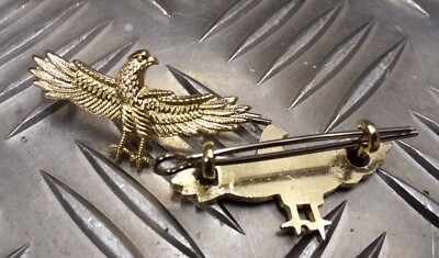 Air Force Type Envergure Aigle Casquette / Béret Métal Badge Neuf MFCD8